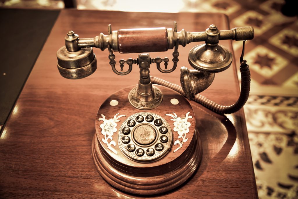 vintage rotary phone