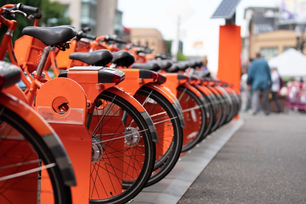 bike ride share image Photo 126971200 © Alexander Oganezov - Dreamstime.com