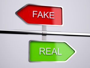 authentic customer relationships - fake vs real ID 86444609 © Fabio Berti