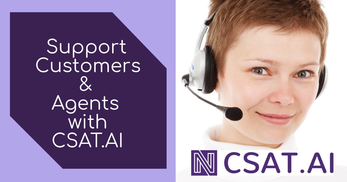 Customer Service Support with CSAT.AI